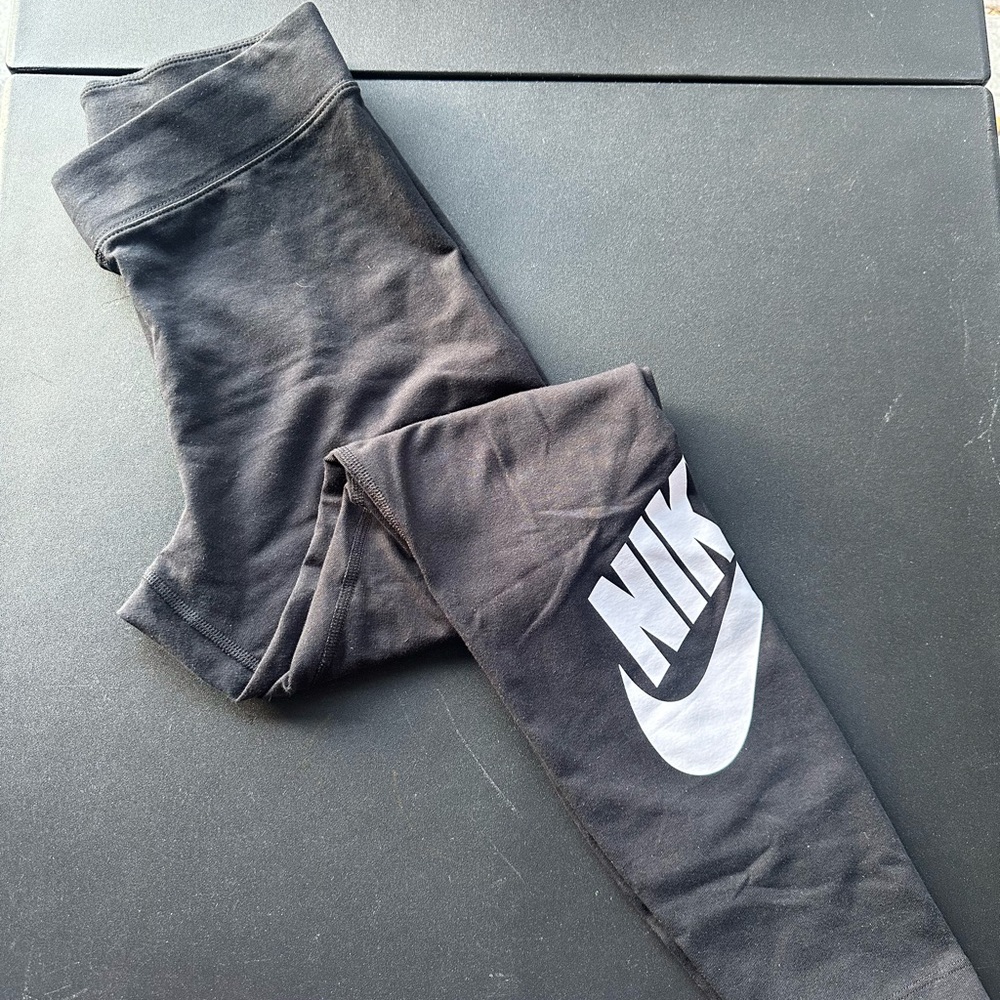 Nike Black Leggings Athletic Fit